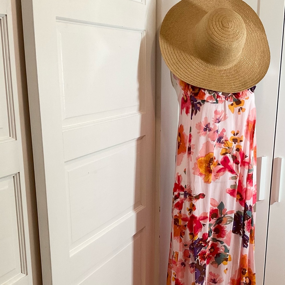 NWOT MULTICOLORE MAXI DRESS 🌸 - Picture 3 of 13